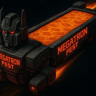 MEGATRON FEST la Metru 100x30 cm