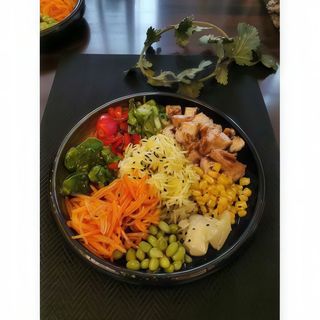 Teriyaki turkey bowl
