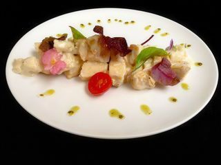 Piept de pui cu sos gorgonzola