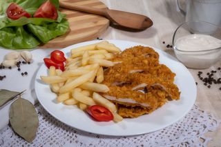 Meniu șnițel crispy