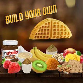 Waffle cu toppinguri la alegere