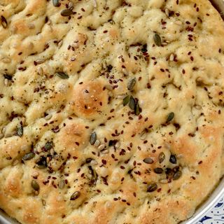 Focaccia con semi