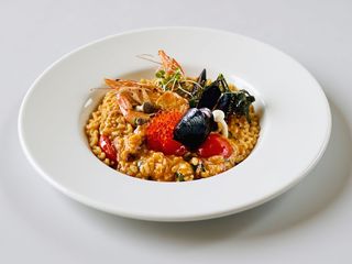 Risotto cu fructe de mare