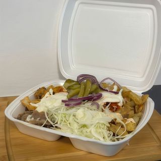 Shaorma mixta pui/vita caserola