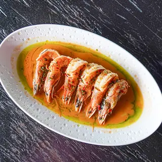 Yuzu shrimps