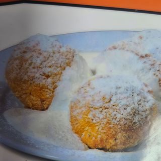 Papanași fierți cu smăntănă 