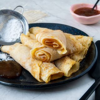 Clătite cu brănză sărată 