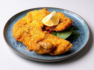 Șnițel de porc pane