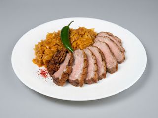 Piept de rată pe varză