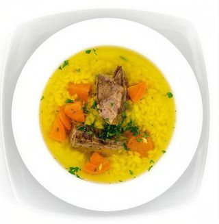 Supa de taitei cu rasol de vacuta