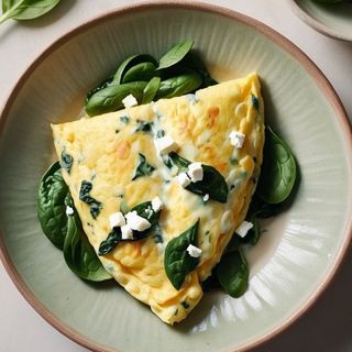 Omletă cu avocado și telemea