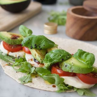 Avocado caprese wrap