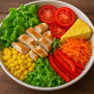 Salata cu piept de pui