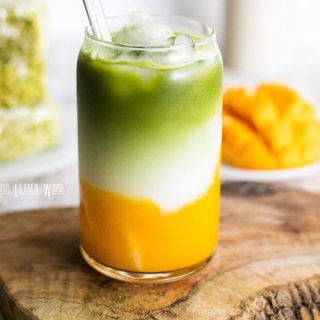 Mango Matcha Latte