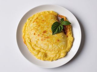 Omleta cu 4 tipuri de branza