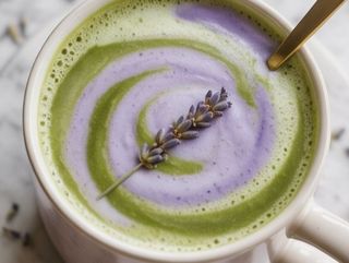 Lavender Matcha Latte (300ml)