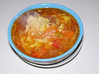 Ciorba de varza cu carne de porc la borcan 800 g