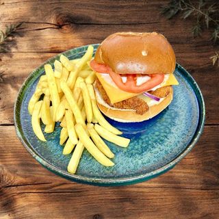 Burger Crispy pui (300g)