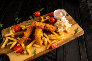 Meniu crispy pui mini