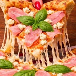 PIZZA PROSCIUTTO COTTO BUFFALA 30CM