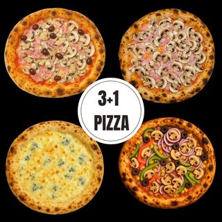 PIZZA 3+1- FOR EVERYONE