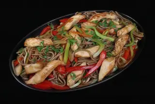Noodles soba cu pui