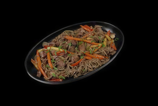 Noodles soba cu vită