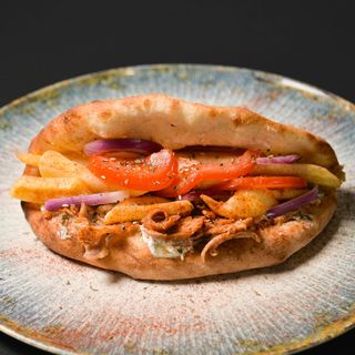 Panini Gyros style porc