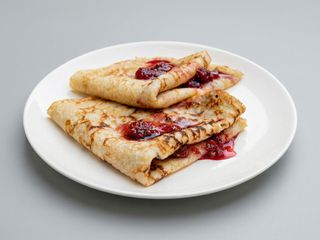 Clătite cu dulceață
