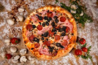 Pizza Quattro Stagioni mare