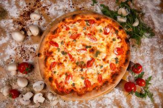 Pizza Salmone family