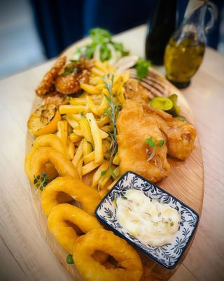 Fish Platter meditanean
