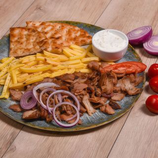 Gyros de porc la farfurie  550 gr