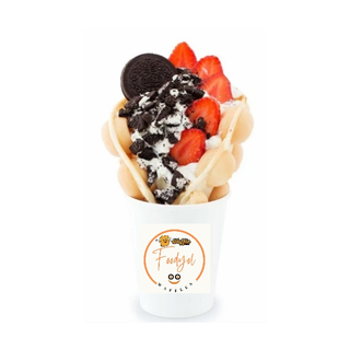 Bubble waffle Oreo 