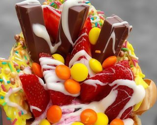 Bubble waffle kit Kat