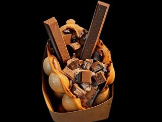 Bubble waffle kit Kat