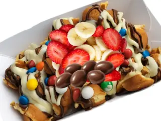 Mini panckecs cu fructe