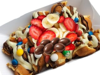 Mini panckecs cu fructe