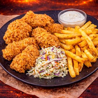 Meniu Crispy cu cartofi prăjiți