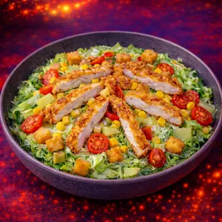 Salată crispy pui