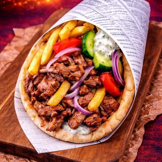 Pită Gyros de Porc