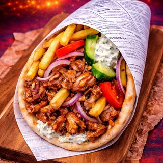 Pită Gyros Mixt