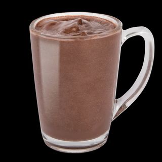 Hot chocolate black or white