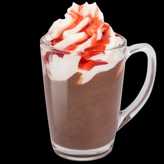 Black forest hot chocolate