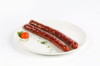 Carnati de mistret afumati, picanti