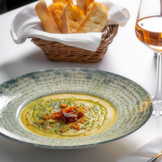 Supa de linte cu Pancetta