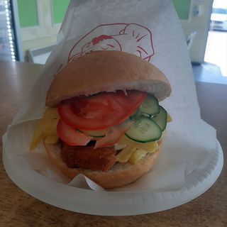 Sandwich snitel de pui