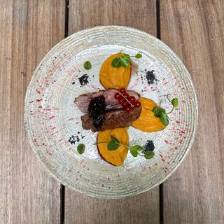 NEW! PIEPT DE RAȚĂ CU SOS DE FRUCTE DE PĂDURE