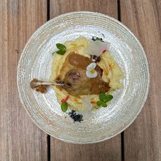 PULPĂ DE RAŢĂ CU PIURE DE CARTOFI