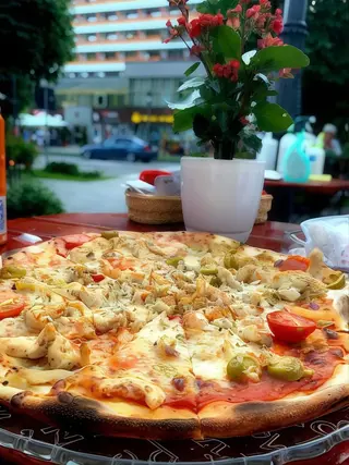 Pizza cu pui "New Delhi" 550g Ø 32cm